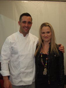 Avec Valentin Néraudeau, Top chef 2013